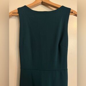LONG EMERALD GREEN FORMAL DRESS - BACKLESS